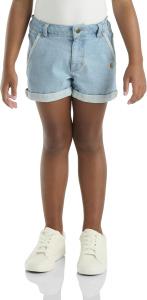 Carhartt Girls Rugged Flex Ripstop шорты, Light Wash