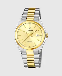 Мужские часы F20554/3 Acero Classico из разноцветной стали Festina, мультиколор