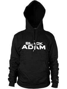 Толстовка с капюшоном Black Adam Logo Big Tall Hoodie черного цвета DC Comics