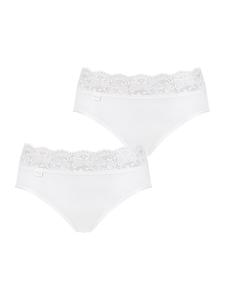 Трусики SLOGGI Panty Romance, белый