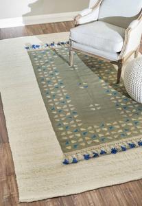 nuLOOM ковер 183 x 275 см ручной вязки Forrest, green