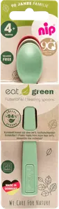 Детская ложка ешь зеленая 3 шт. Nip