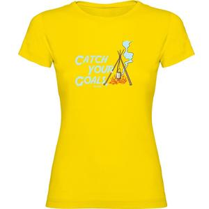 Футболка Kruskis Catch Your Goals, желтый