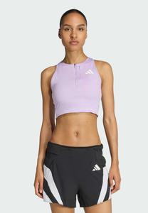 Топ Adidas Performance ADIZERO CROP W, Powder Plum/Lilac