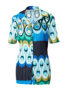 Блузка Warehouse, цвет Blue/Navy