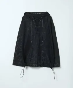 Кружевная анорак-худи Jeanasis, цвет Black(09)