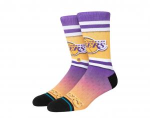 Носки Stance x NBA Los Angeles Lakers Fader Crew Purple A558A22FAL-PUR