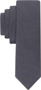 Мужской галстук Calvin Klein X Liquid Luxe Solid, Charcoal Luxe