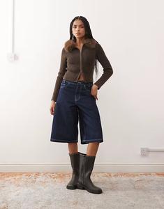 Джинсовые шорты в режиме полоскания Collusion