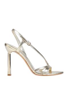 Сандалии Ferragamo, платиновый