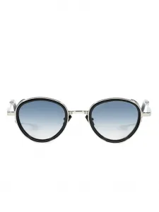 Круглые солнцезащитные очки Christian John Dalia, черный