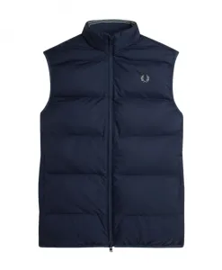 Утепленный жилет с подкладкой, темный, Люфтваффе Fred Perry, синий