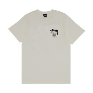 Футболка Stussy Classic Gear Tee Pigment Dyed 'Natural', кремовый