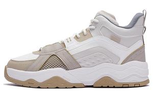 Кеды мужские, обувь для скейтбординга Средний Верх Пшенично-коричневый/Плюм Белый 361°