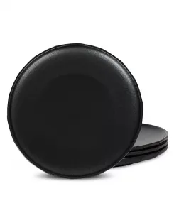 Обеденные тарелки Rio, набор из 4 шт. Stone Lain, black