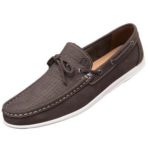 LAORENTOU Мужские повседневные туфли мужские низкие топы коричневые, цвет Brown
