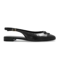 Кожаные балетки Tory Burch, черный