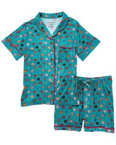 PREPPY GOOSE Комплект пижамы из 2 предметов, зеленый