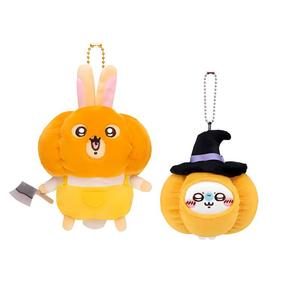 Плюшевый кулон Usagi Halloween Pumpkin Dolls высотой 13 см Chiikawa