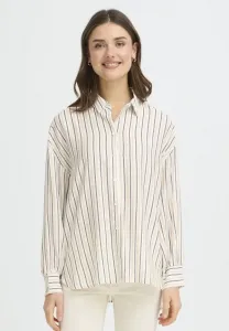 Блузка frariana sh 9 на пуговицах Fransa, Savannahtan Stripe