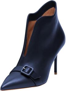Женские модные ботильоны Maiyang с заостренным носком, V-образным вырезом, пряжкой и тянущейся посадкой на щиколотке, тонкий высокий каблук, для вечеринок и модных мероприятий, размеры US 4-16, Blue