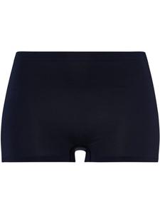 Ощущение прикосновения к трусикам Hanro, синий