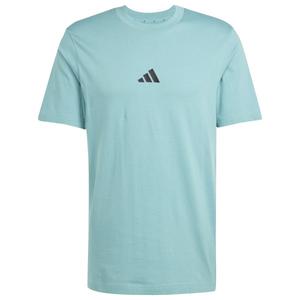 Футболка Essentials с маленьким логотипом и одинарным джерси Adidas, мультиколор