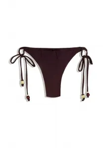 Простые плавки от бикини Bershka, Mauve