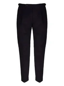 Ретро плиссированные брюки Berwich, черный