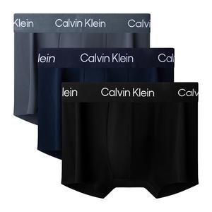 Мужские трусы 3 штуки Calvin Klein, черный/синий/серый