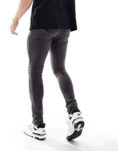 Черные джинсы скинни со средней посадкой COLLUSION x001