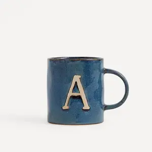 Кружка Monogram "A" El Corte Inglés, синий / белый