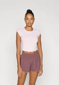 Футболка для бега темпа Nike Performance, Pink Foam/Photon Dust/Reflective Silver-Coloured/White