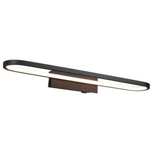 Светодиодный настенный светильник Trio Gianni Typ A, черный