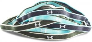 Under Armour Girls Mini Headband, Veneer (440)/Tuft White