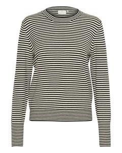 Свитер Kaffe KA Nala, цвет Black/Off white