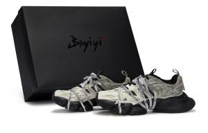 Adidas Кроссовки XLG RUNNER DELUXE с антискользящим покрытием, износостойкие, низкие, унисекс, цвет: черный, бежевый, серый