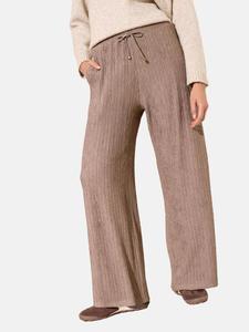 Friends Like These Широкие брюки в темно-бежевом цвете