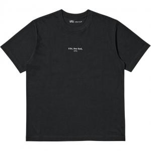 Футболка Elliott Erwitt Elliott Erwit SS26 Unisex UNIQLO, 09 черный