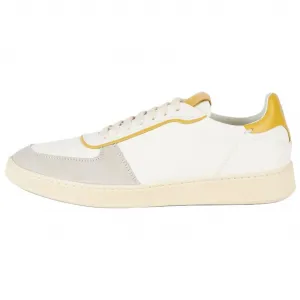 Stuart Weitzman SW Leather, Suede Low top Skateboard Shoes Women's White Gray