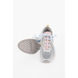 Низкие кроссовки LOVE Mesh SPRINT50 с контрастной отделкой Moschino, Blue