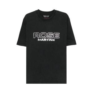 Футболка Martine Rose Classic T-Shirt 'Black Washed/Black', черный