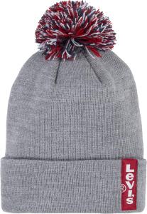 Детская шапочка Levi's, Dark Grey Heather/Red