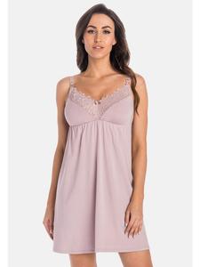 Ночная рубашка для беременных Nanni цвета какао Teyli