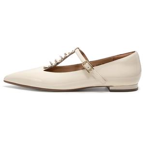 C°BANNER Мэри Джейн туфли женские бежевые, цвет Beige