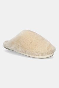 Шерстяные тапочки Answear.Lab, бежевый