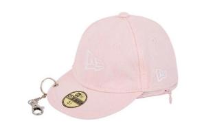 New Era Тканевая кепка с миниатюрным ключницей унисекс розовая