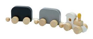 Поезд на день рождения, Деревянные игрушки Plan Toys