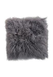 Подушка из кожи ягненка - TIBET - Цвет: Серый Hollert German Leather Fashion