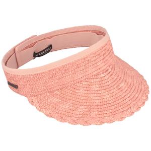 Бейсболка Seeberger Stroh Sonnenschild, розовый